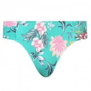 Image of Seafolly Seafolly Printed Retro Bikini Briefs - EVERGREEN