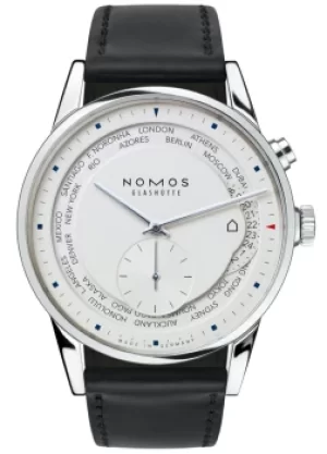 Image of Nomos Glashutte Watch Zurich Weltzeit Sapphire Crystal