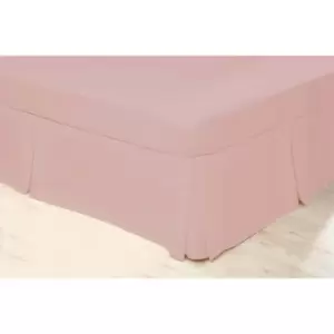 Image of Platform Valance Double Powder Pink