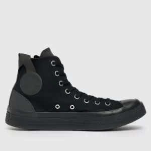 Image of Converse Black Cx Hi Trainers