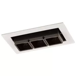Image of Italux Harper - Modern Technical LED Recessed Ceiling White, Black, warm White 3000K 350lm