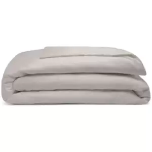 Image of Belledorm Pima Cotton 450 Thread Count Duvet Cover (Single) (Oyster) - Oyster