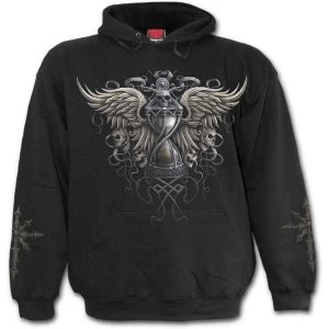 Image of Darkness Mens Medium Hoodie - Black