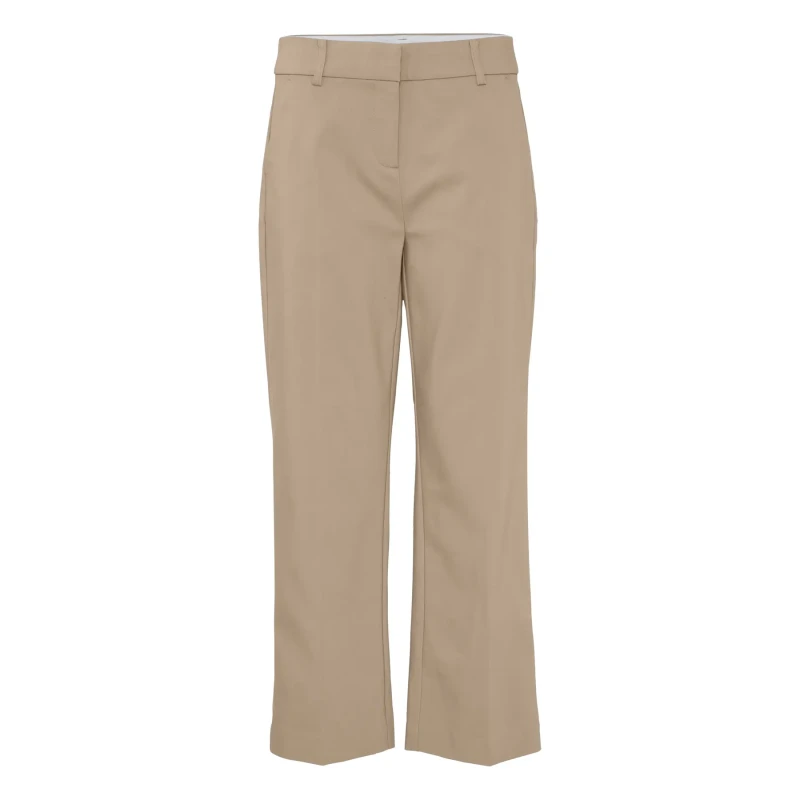 Image of fransa Womens Trousers fransa Vita Tessa 3 Beige Female 38