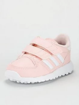 Image of adidas Originals Forest Grove CF Infant Trainer - Pink, Light Pink, Size 7