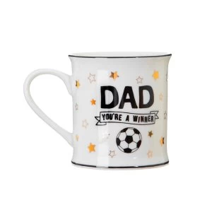 Image of Sass & Belle Dad You're a Winner Mug