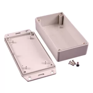 Image of Hammond 1591XXBFLGY FRABS Enclosure Flanged Lid 113 x 63 x 31mm Grey