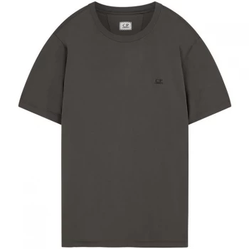 Image of CP COMPANY Short Sleeve Basic Logo T-Shirt - Ivy Green 665
