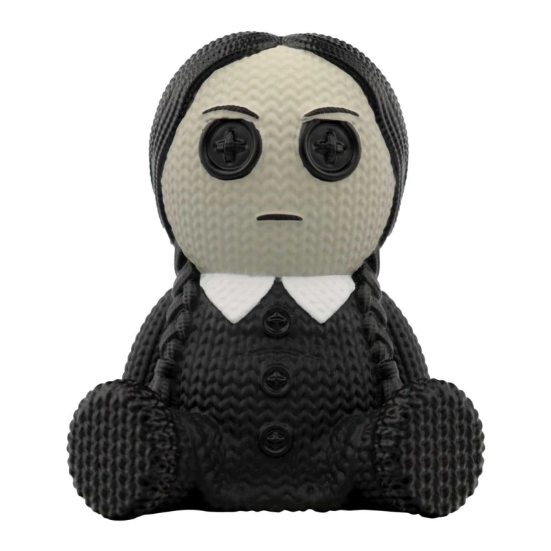 Image of Wednesday The Addams Family - Wednesday Collectible Vinyl Figure from Handmade By Robots Black unisex