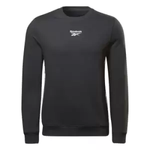 Image of Reebok Tape Sweatshirt - Black