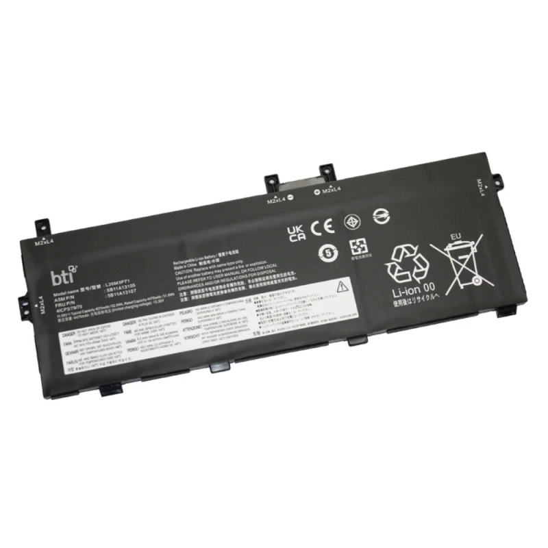 Image of BTI BTI 5B11A14635 compatible 52.9Wh 3-cell battery for Lenovo T14s G3 5B11A14635-BTI