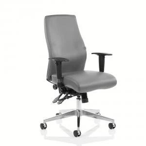 Image of Adroit Onyx Ergo Posture Chair Without Headrest With Arms Bonded
