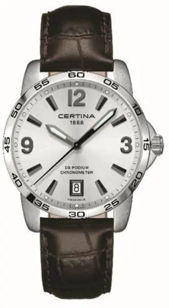 Image of Certina Watch DS Podium Gent - Silver CRT-743
