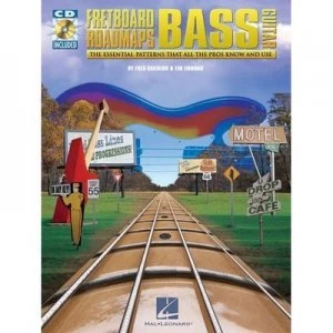 Image of Fretboard Roadmaps Bass Guitar by Fred Sokolow and Tim Emmons Paperback