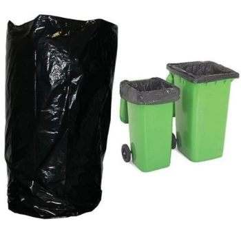Image of Wheelie Bin Liners 30 x 46 x 54" - Pack of 100