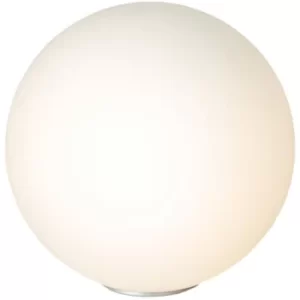 Image of Bolla Globe Table Lamp Satin Nickel