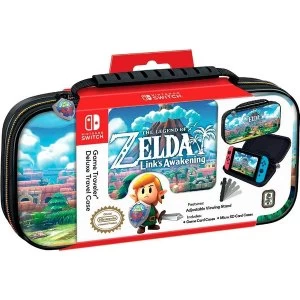 Image of Nintendo Switch The Legend of Zelda Links Awakening Game Traveler Deluxe Travel Case