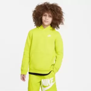 Image of Nike Club Pullover Hoodie Junior Boys - Green