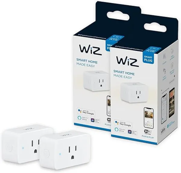 Image of WiZ WiZ Smart Plug - Twin Pack