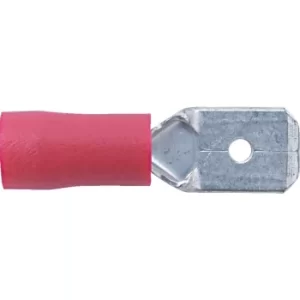Image of 6.30MM Male Tab Red (Pk-100)
