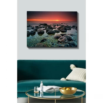 Image of Kanvas Tablo (70 x 100) - 119 Multicolor Decorative Canvas Painting