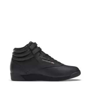 Image of Reebok FreeStyle Ladies Hi Trainers - Black