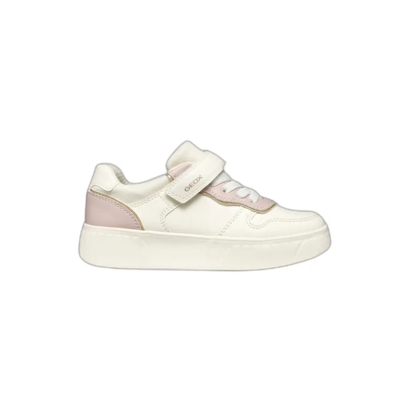 Image of Geox Girl Trainers Geox Mikiroshi A Blanc Female 33