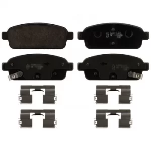 Image of Brake Pad set ADG042123 by Blue Print Rear Axle