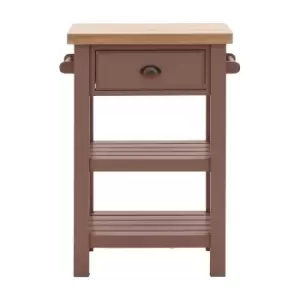 Image of Gallery Interiors Sandon Butchers Block in Clay