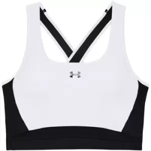 Image of Under Armour Crossback Longline Sports Bra Womens - Black