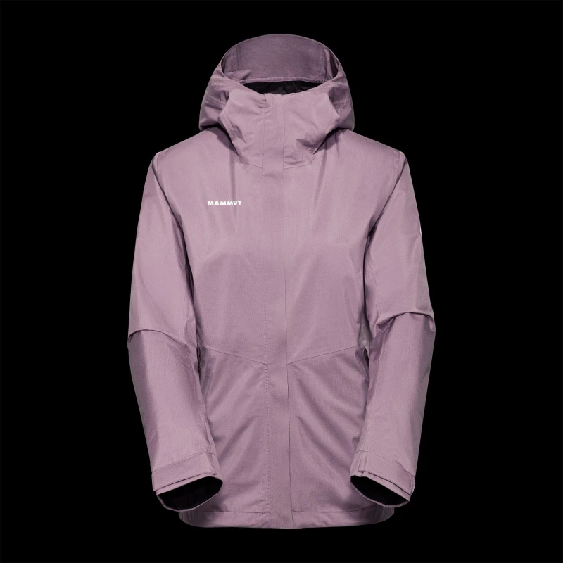 Image of Mammut Womens Alto Waterproof Breathable Jacket Purple female 8 (XS)