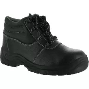 Image of Centek Safety FS330 Lace-Up Boot / Womens Boots / Safety Workwear (7 UK) (Black) - Black