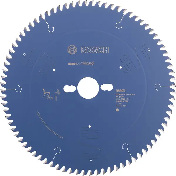 Image of Bosch EXPERT Circular Saw Blade 250 x 30 x 80T