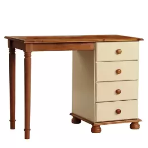 Image of Copenhagen Single Dressing Table, Cream