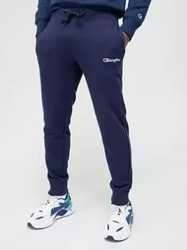 Image of Champion Small Logo Joggers - Navy Size XL Men