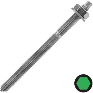 Image of Fischer - M20 x 260mm ftr m Threaded Rod Steel Grade 5.8 - Pack of 10 - Silver