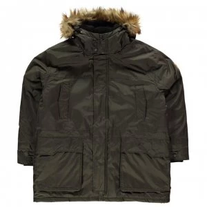 Image of D555 Lovett Parka Jacket Mens - Khaki