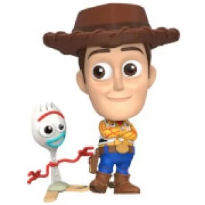 Image of Hot Toys Toy Story 4 Cosbaby Woody and Forky - Size S (Set of 2)