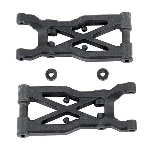 Image of TEAM ASSOCIATED B74 REAR SUSPENSION ARMS, HARD
