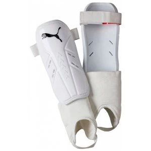 Image of Puma Pro Training II Shin & Ankle Guards Small White/Black