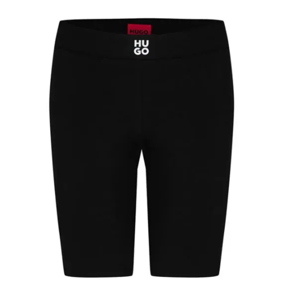 Image of Hugo Suki Cyclist 10252715 01 Pyjama Shorts 6 (XS) Black 42990303270