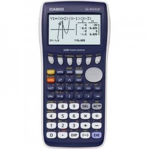 Image of Casio fx-9750GII Graphing calculator Dark blue Display (digits): 21 battery-powered (W x H x D) 87.5 x 21.3 x 180.5 mm