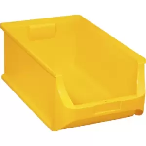 Image of Open fronted storage bin, LxWxH 500 x 310 x 200 mm, pack of 6, yellow