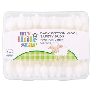 Image of My Little Star Safety Cotton Buds 50