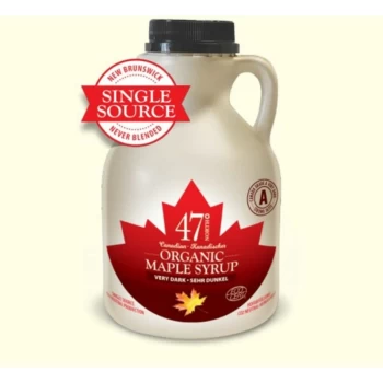 Image of Canadian Organic Grade A Very Dark Maple Syrup - 500ml - 704308 - 47 North