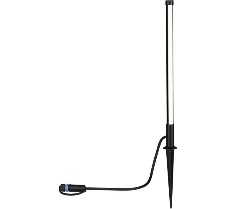 Image of PAULMANN Plug & Shine Pin Bollard Outdoor Light - Anthracite 4000870945308