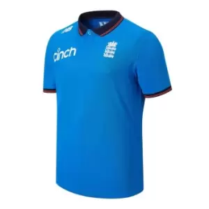 Image of New Balance England Polo Mens - Blue