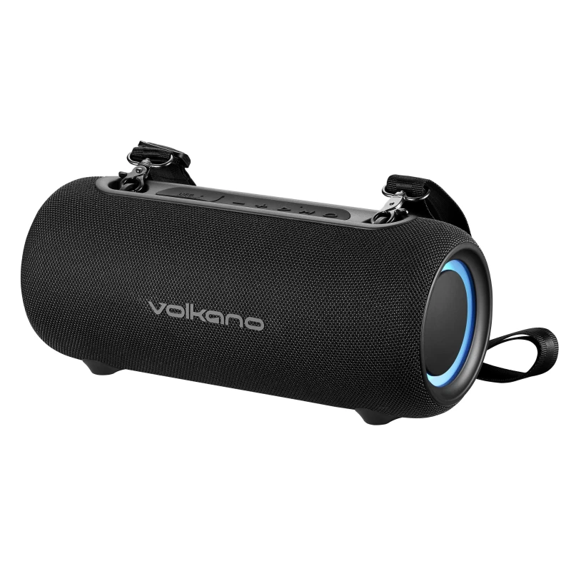 Image of Volkano Mamba Bluetooth Portable FM Radio Speaker Black unisex One Size
