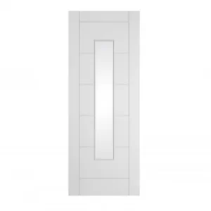 Image of Ladder White Primed Clear Glazed Interior Door 1981 x 762mm