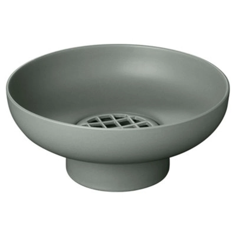 Image of Blomus Miyabi Stoneware Vase M - Duck Green